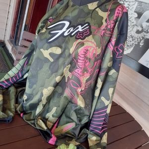 Women's Fox Racing Long Sleeve Top Size Large